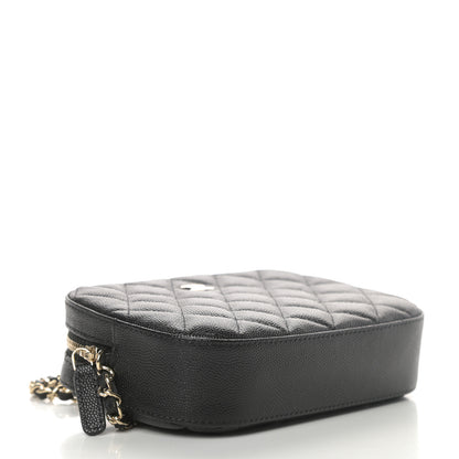 Chanel Caviar Quilted Vanity With Chain Black 4 of 12