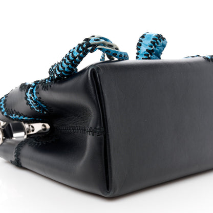 Louis Vuitton Calfskin Lambskin Artycapucines Nicholas Hlobo PM Black 9 of 10