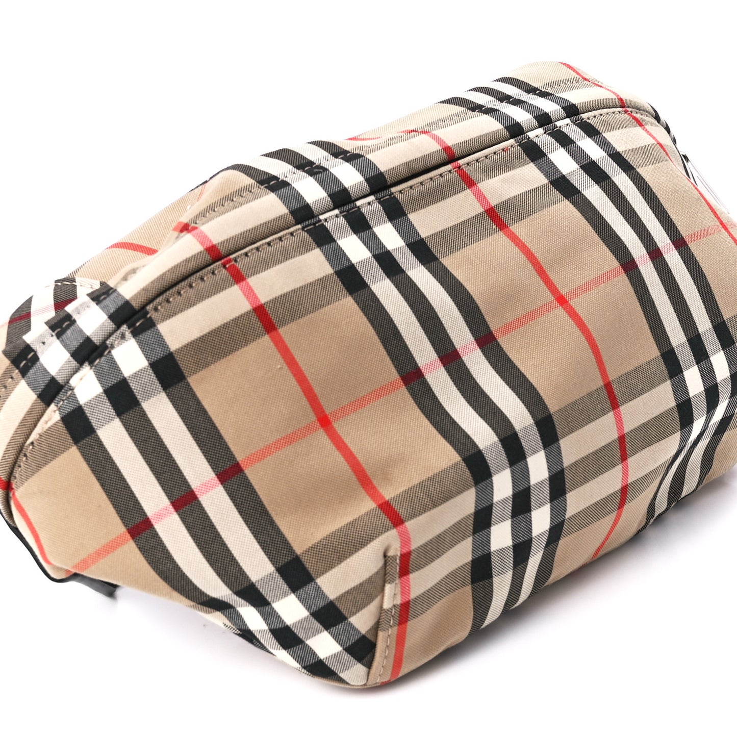 Nylon Vintage Check Medium Sonny Bum Bag Archive Beige Black