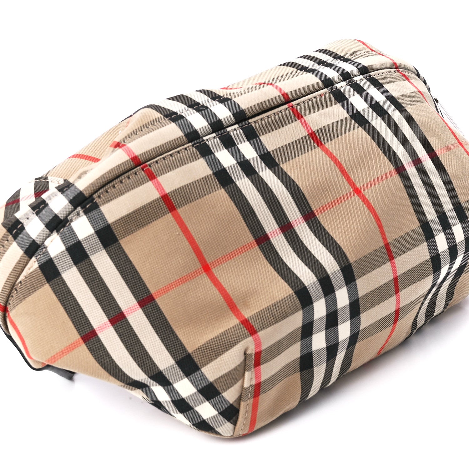 Burberry Nylon Vintage Check Medium Sonny Bum Bag Archive Beige Black 10 of 11