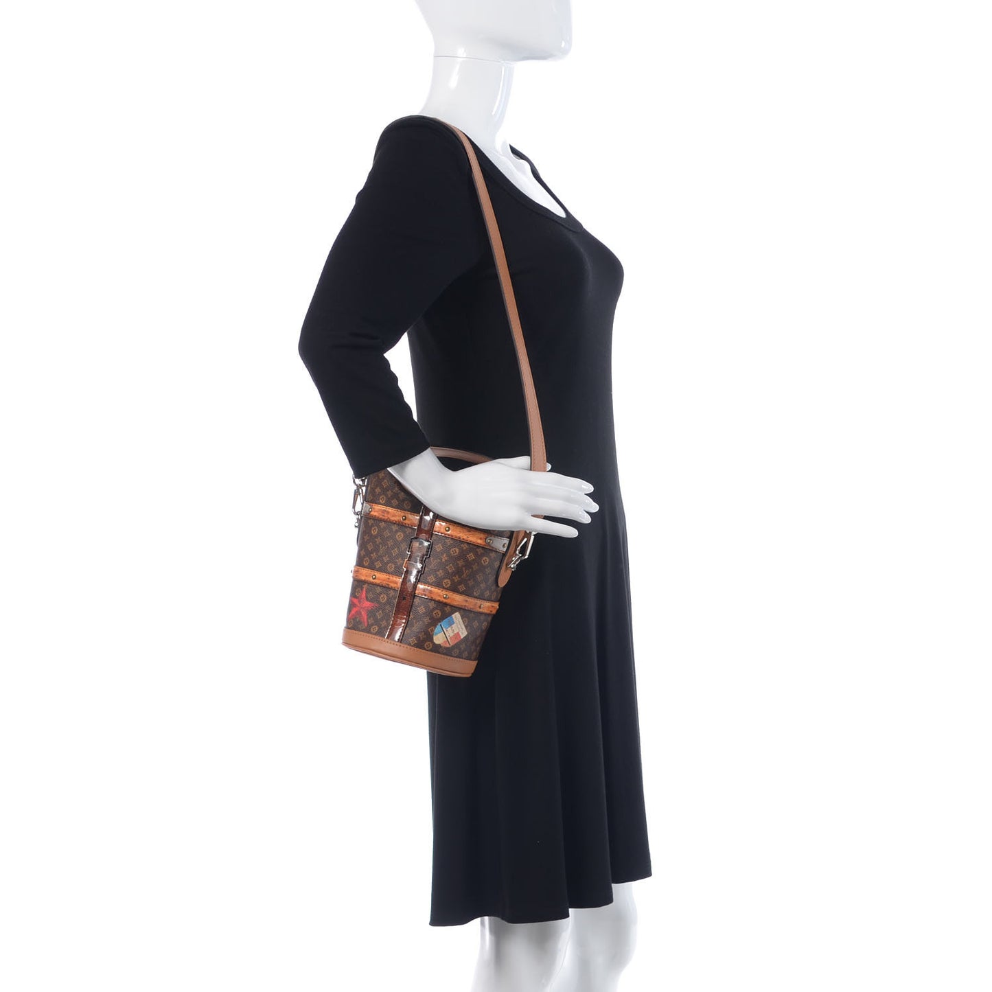 Transformed Monogram Time Trunk Duffle Bag