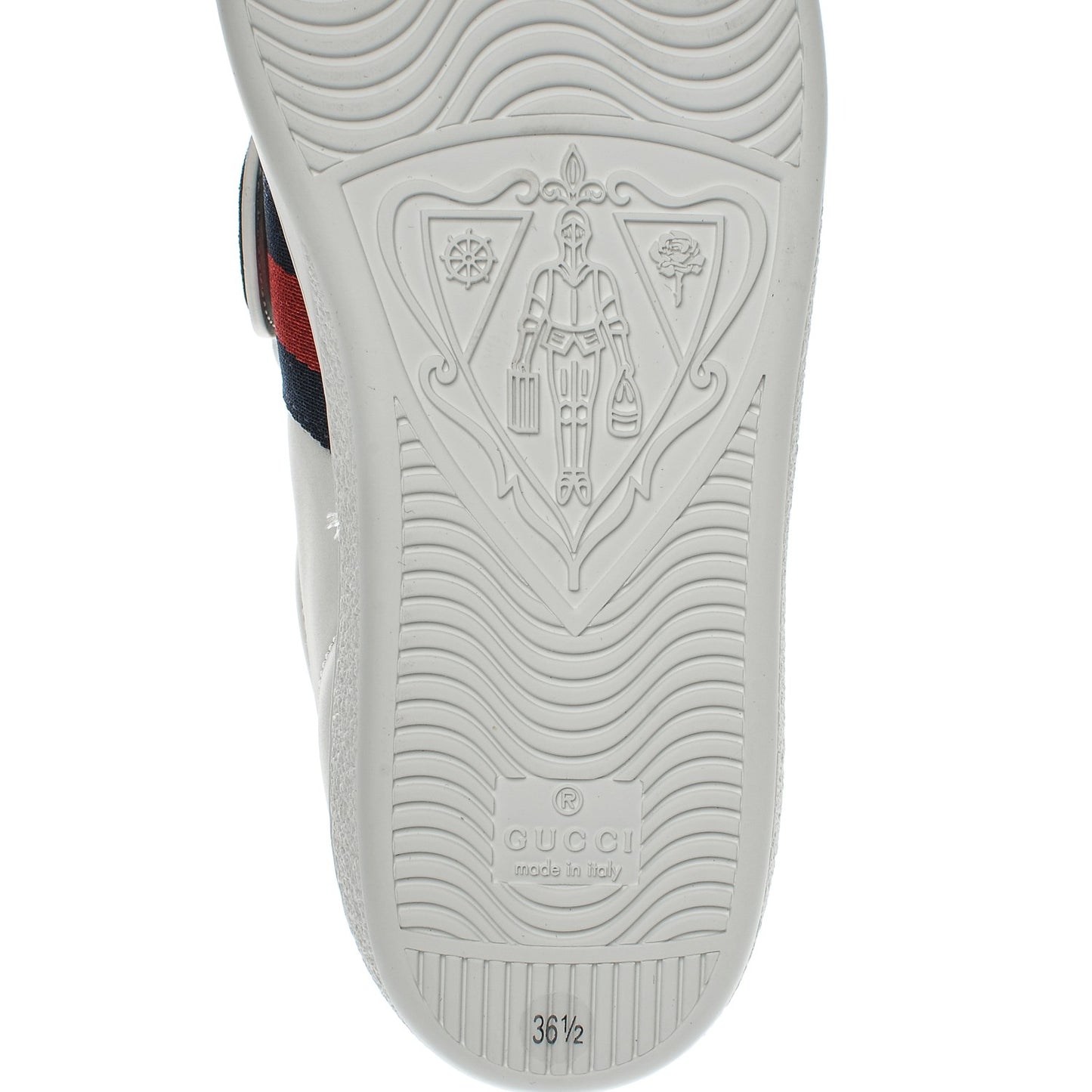 Calfskin Ayers Blind For Love Embroidered Womens Ace Sneakers 36.5 White