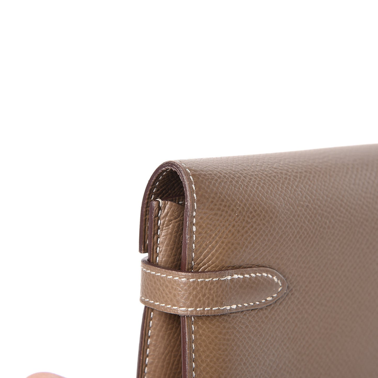 Epsom Kelly Longue Wallet Etoupe