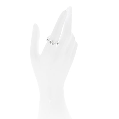 Hermes Sterling Silver PM Chaine d'Ancre Enchainee Band Ring 57 8 2 of 7