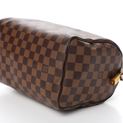 Louis Vuitton Damier Ebene Speedy 25 8 of 10