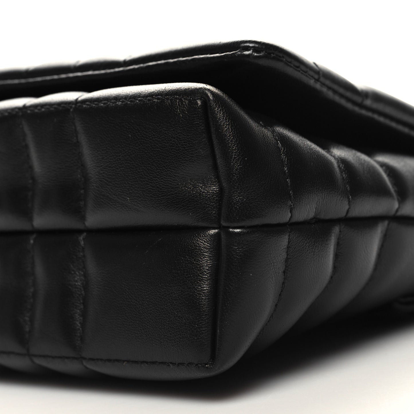 Lambskin Quilted Mini Lola Bag Black