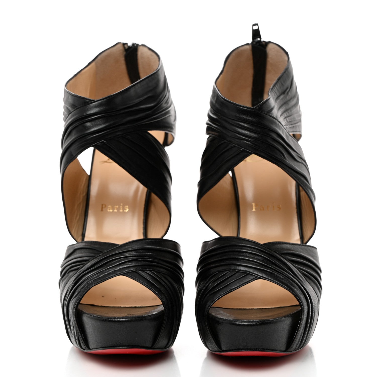Christian Louboutin Nappa Bandra 140 Pumps 39 Black 2 of 7