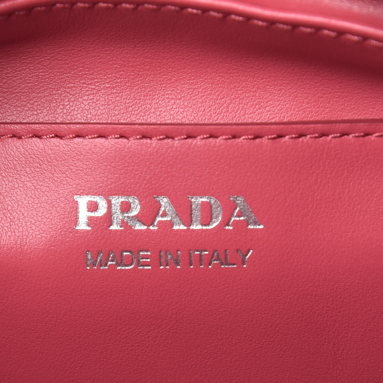 Prada Soft Calfskin Diagramme Crossbody Bag Peonia 6 of 8
