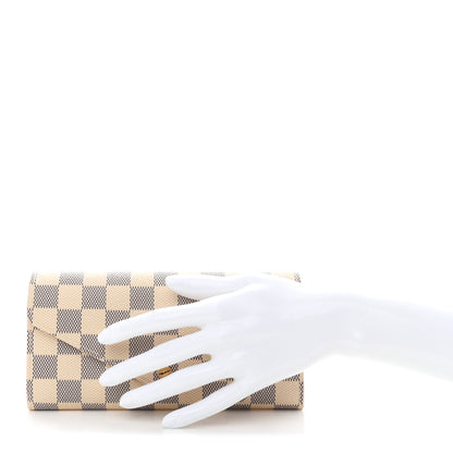 Louis Vuitton Damier Azur Josephine Wallet 2 of 8