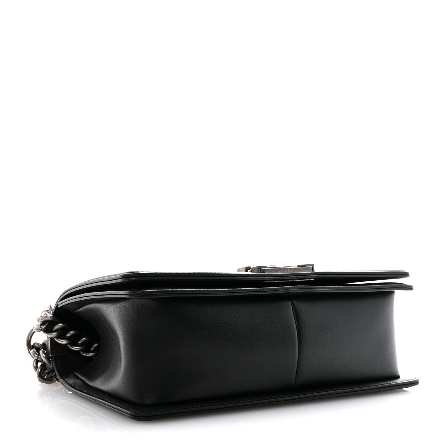 Chanel Calfskin Quilted Medium Boy Flap Black 4 of 11