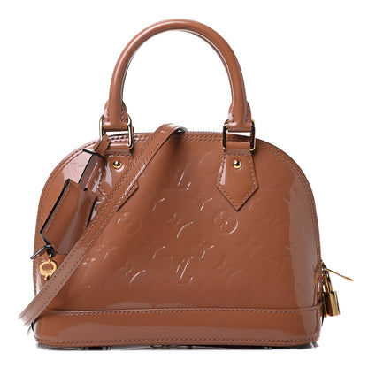 Louis Vuitton Vernis Alma BB Rose Velours 1 of 4