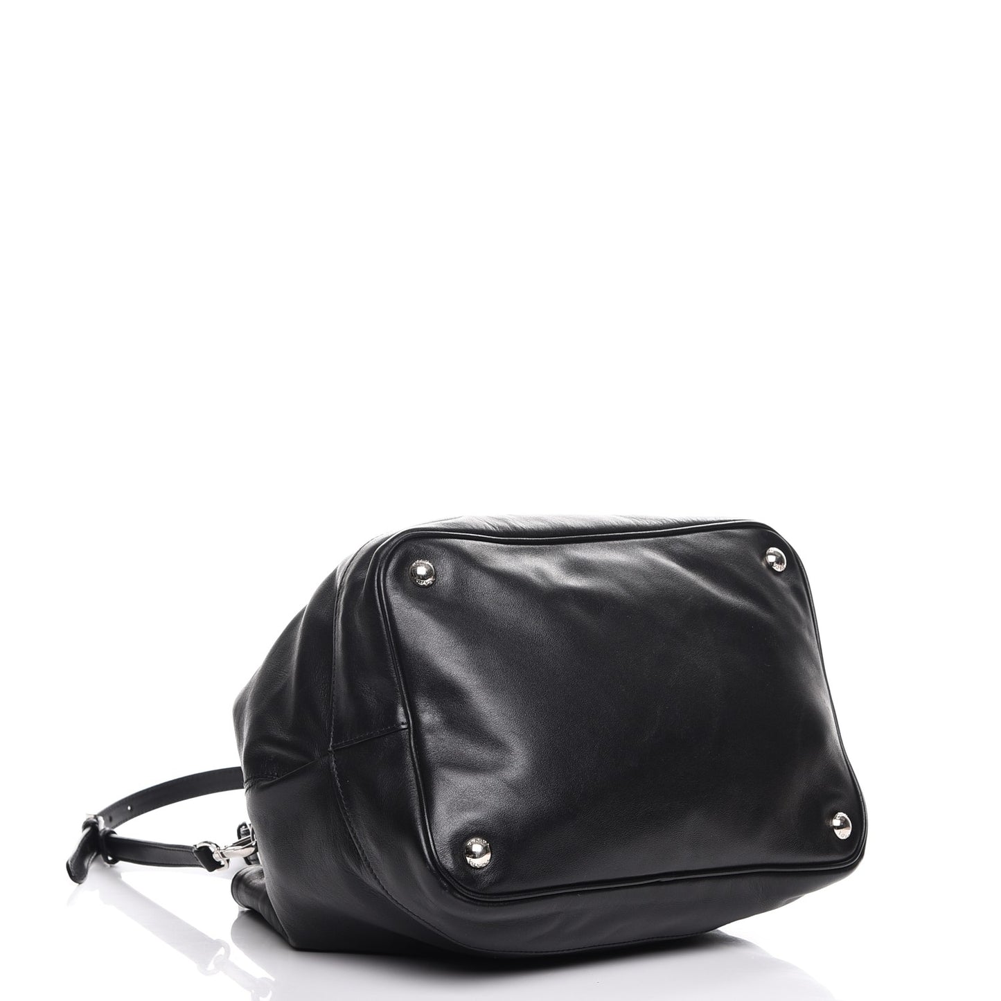 Soft Calf Bucket Bag Nero Black