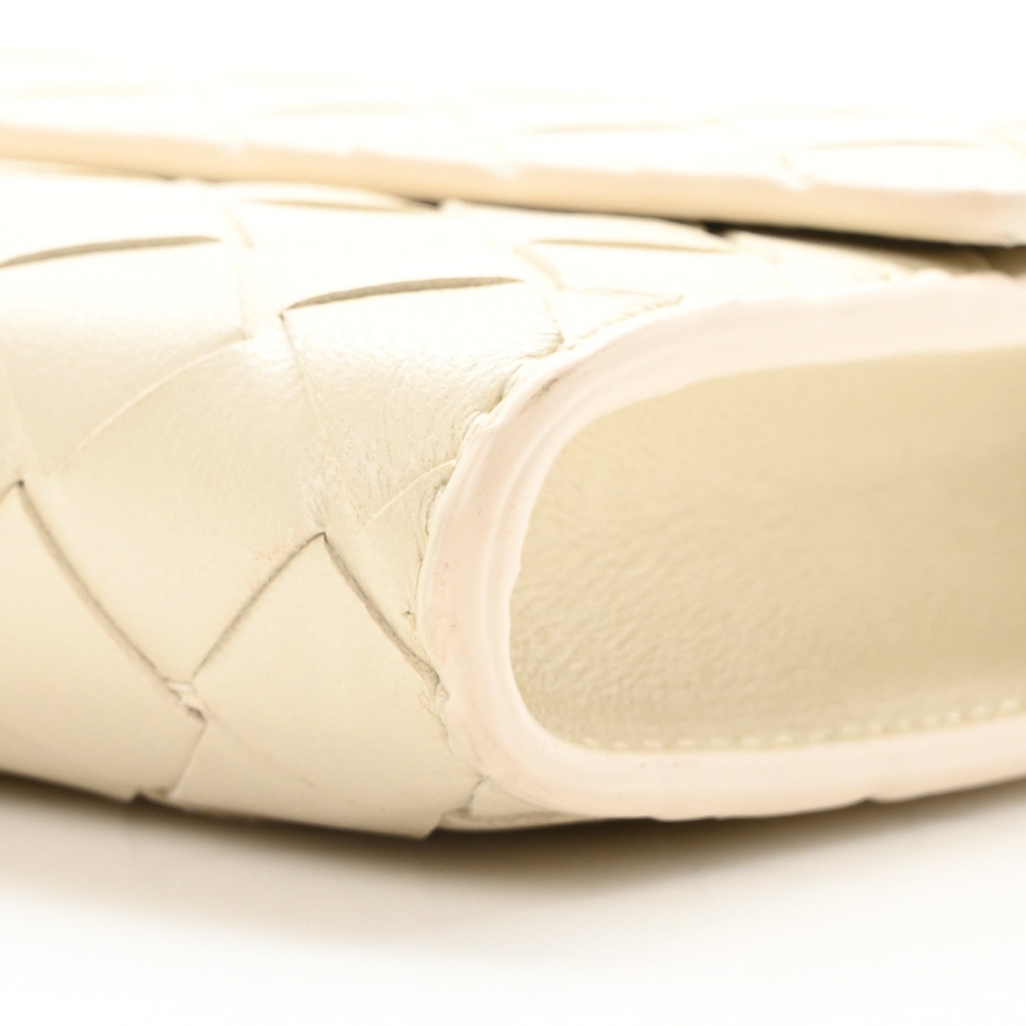 Nappa Intrecciato Long Andiamo Top Handle Sea Salt