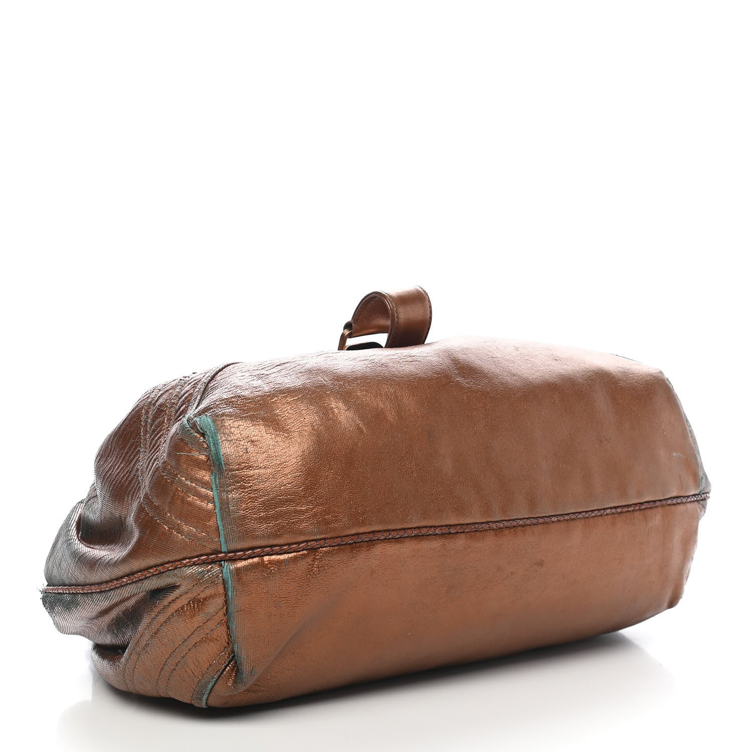 Fendi Nappa Fortuny Hologram Spy Tobacco Oro Ambrato 4 of 10