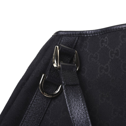 Gucci Monogram Medium Abbey Shoulder Bag Black 14 of 17