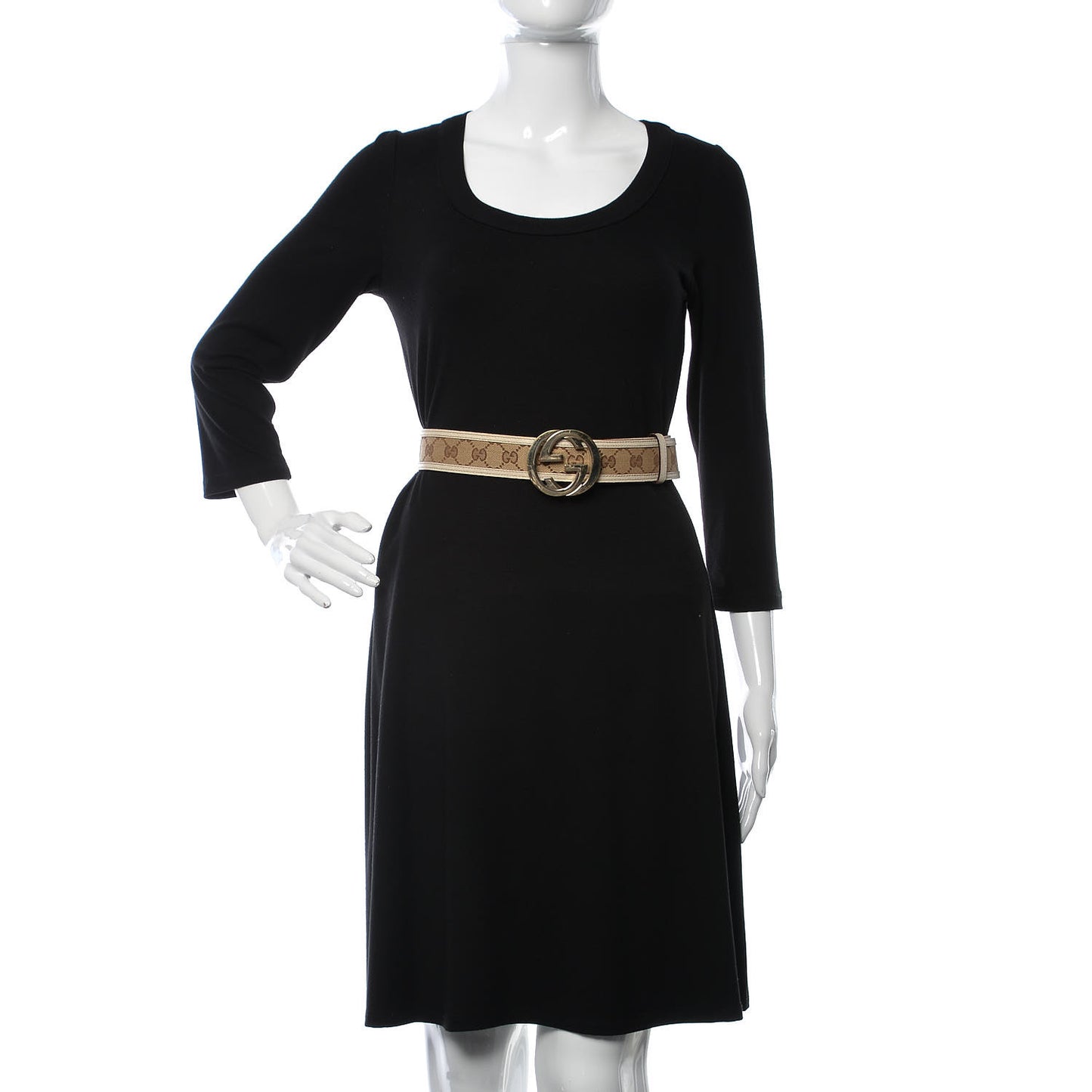 Monogram Interlocking G Belt 95 38 Off White