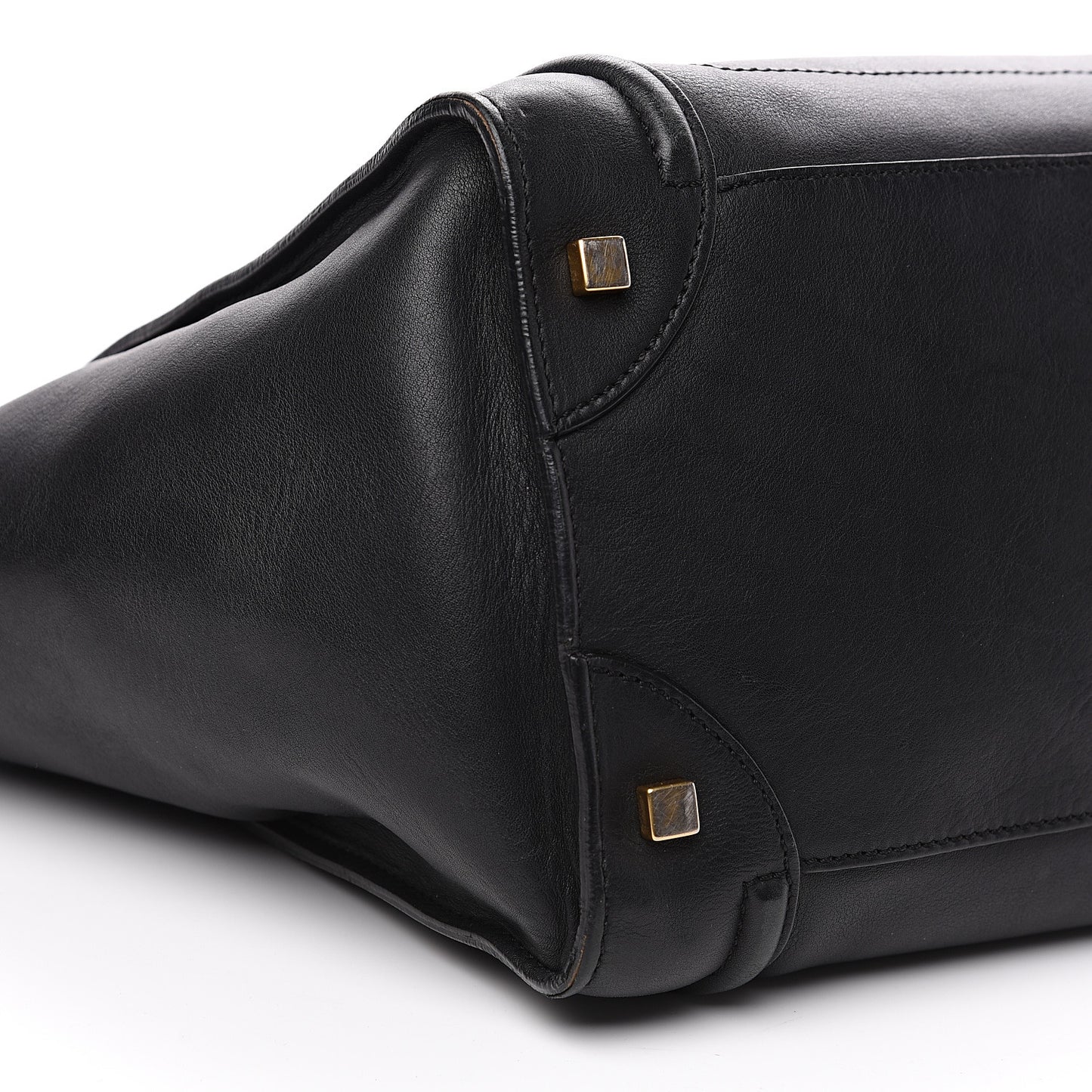 Smooth Calfskin Mini Luggage Black