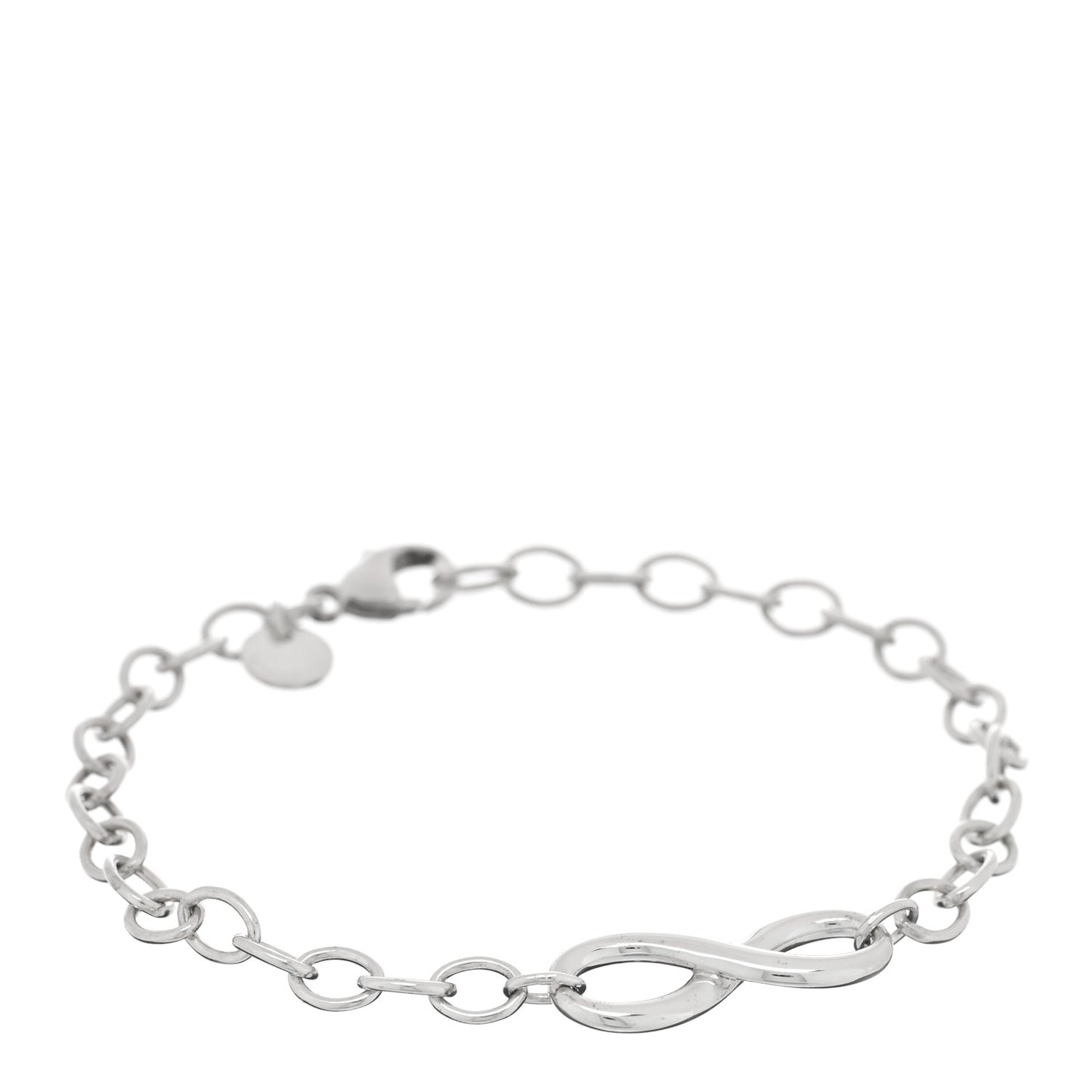 Sterling Silver Infinity Chain Bracelet