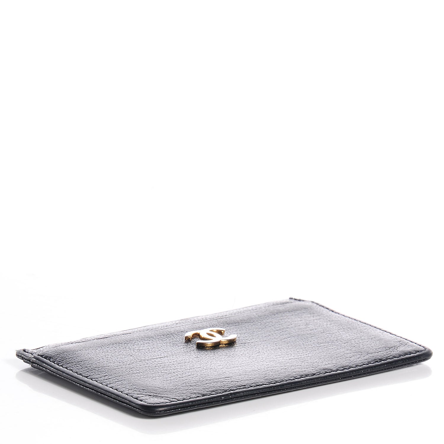 Chanel Chevre CC Card Holder Black 4 of 7