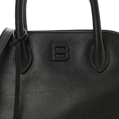Balenciaga Supple Calfskin Rivet Small Ville Top Handle Bag Black 9 of 11
