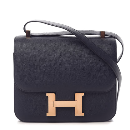 Hermes Epsom Constance 24 Bleu Indigo 1 of 24