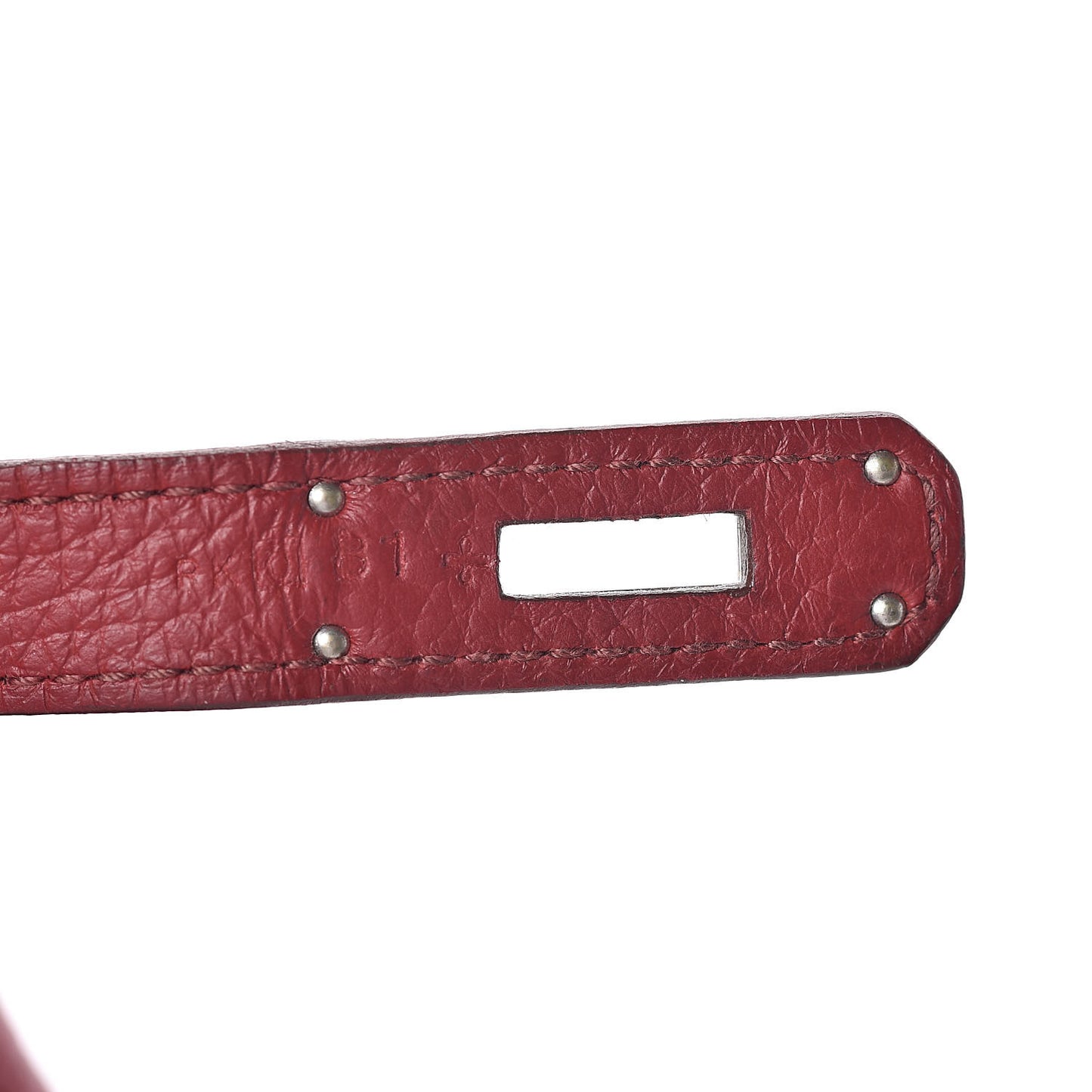 Togo Birkin 35 Rouge Garance