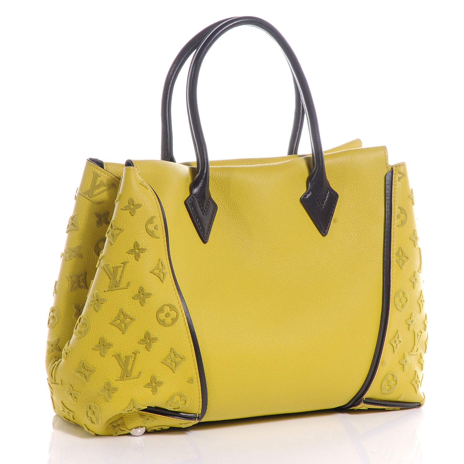 Louis Vuitton Veau Cachemire Tote W PM Pistache 3 of 7
