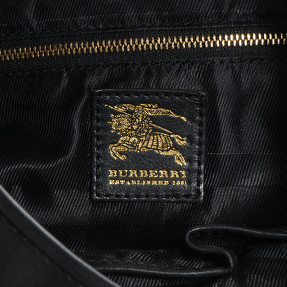 Burberry Leather Buckle Hobo Black 6 of 9