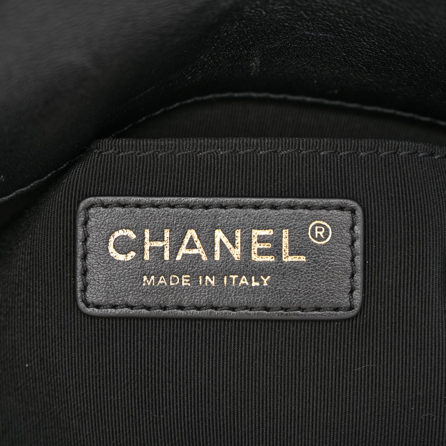 Chanel Calfskin Stitched Small Covered CC Flap Bag Black 6 of 12