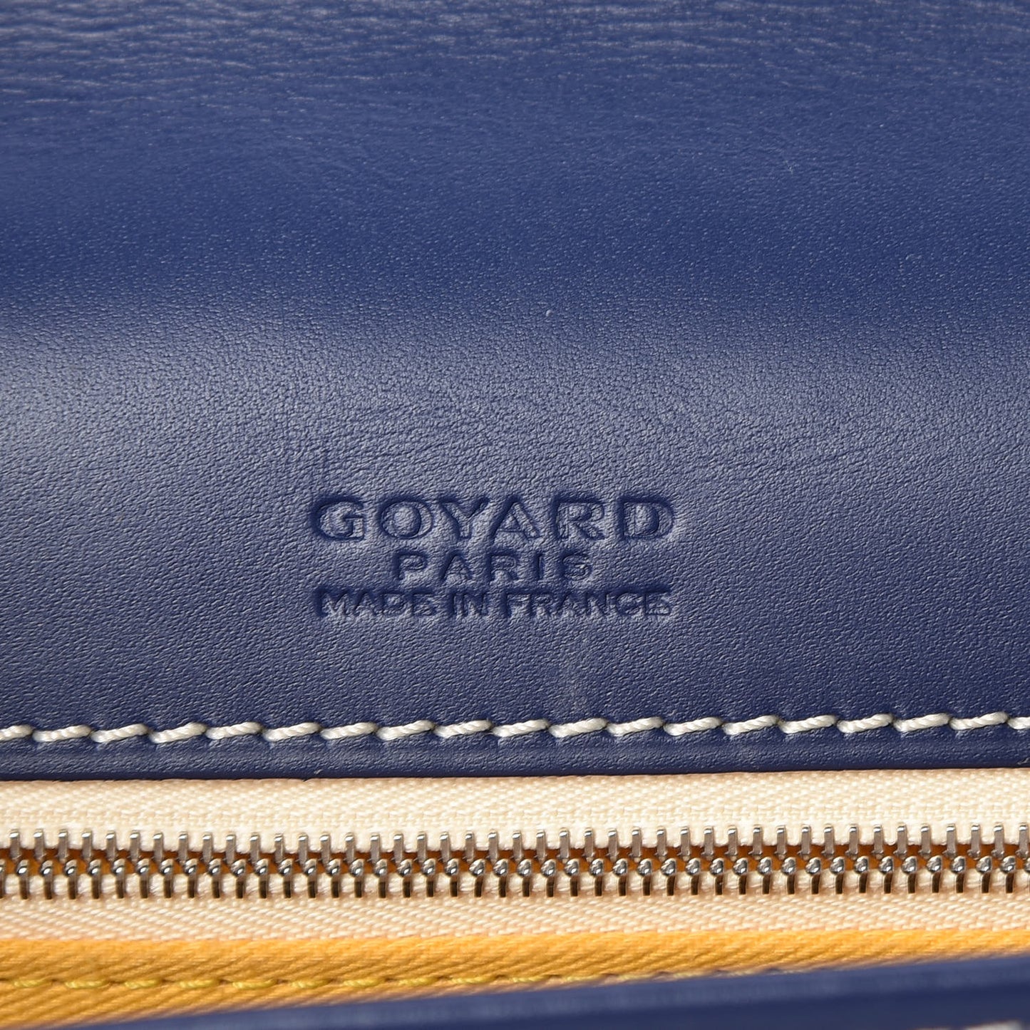 Goyardine Belvedere PM Messenger Bag Blue