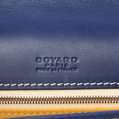 Goyard Goyardine Belvedere PM Messenger Bag Blue 6 of 8