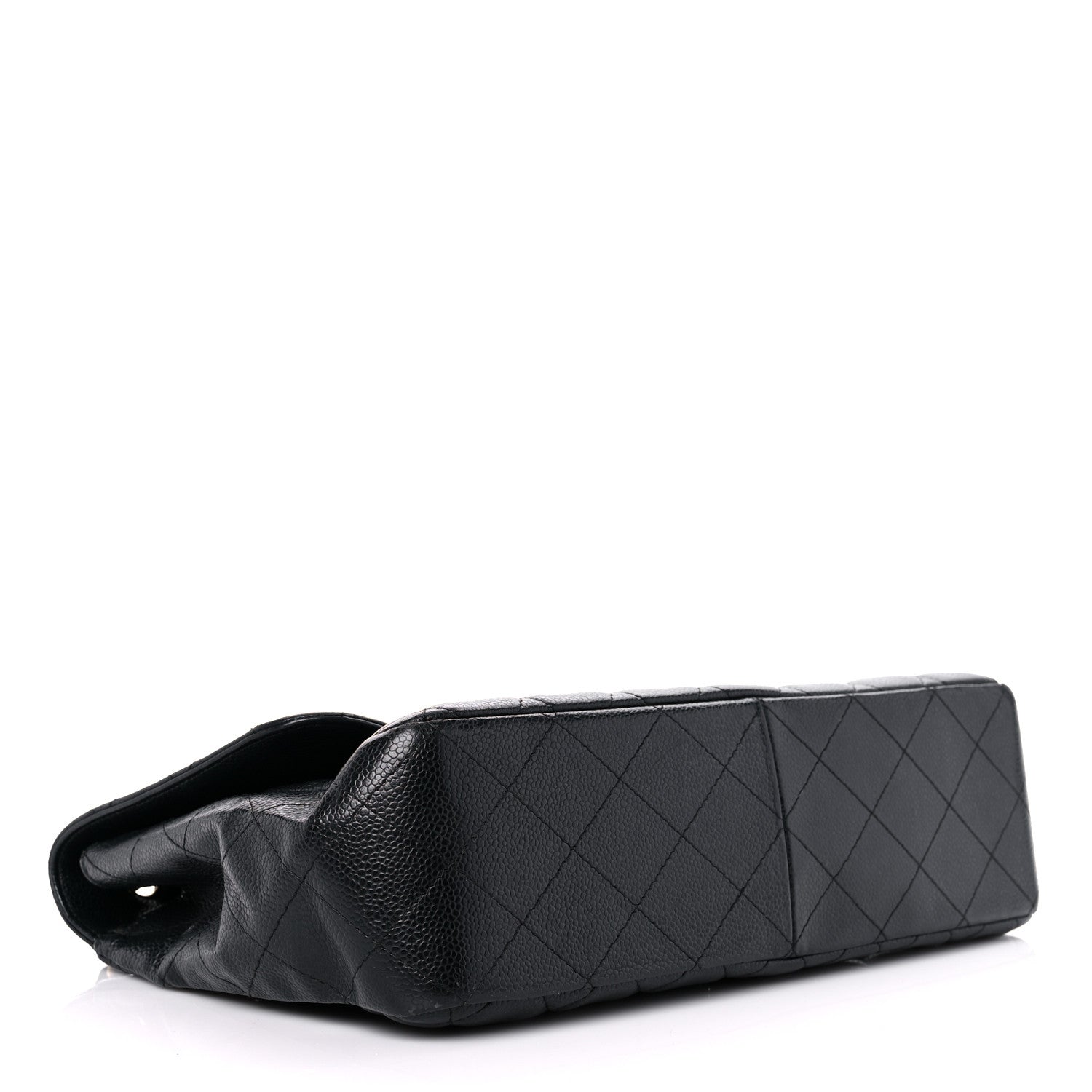 Chanel Caviar Quilted Jumbo Single Flap Black 4 of 23