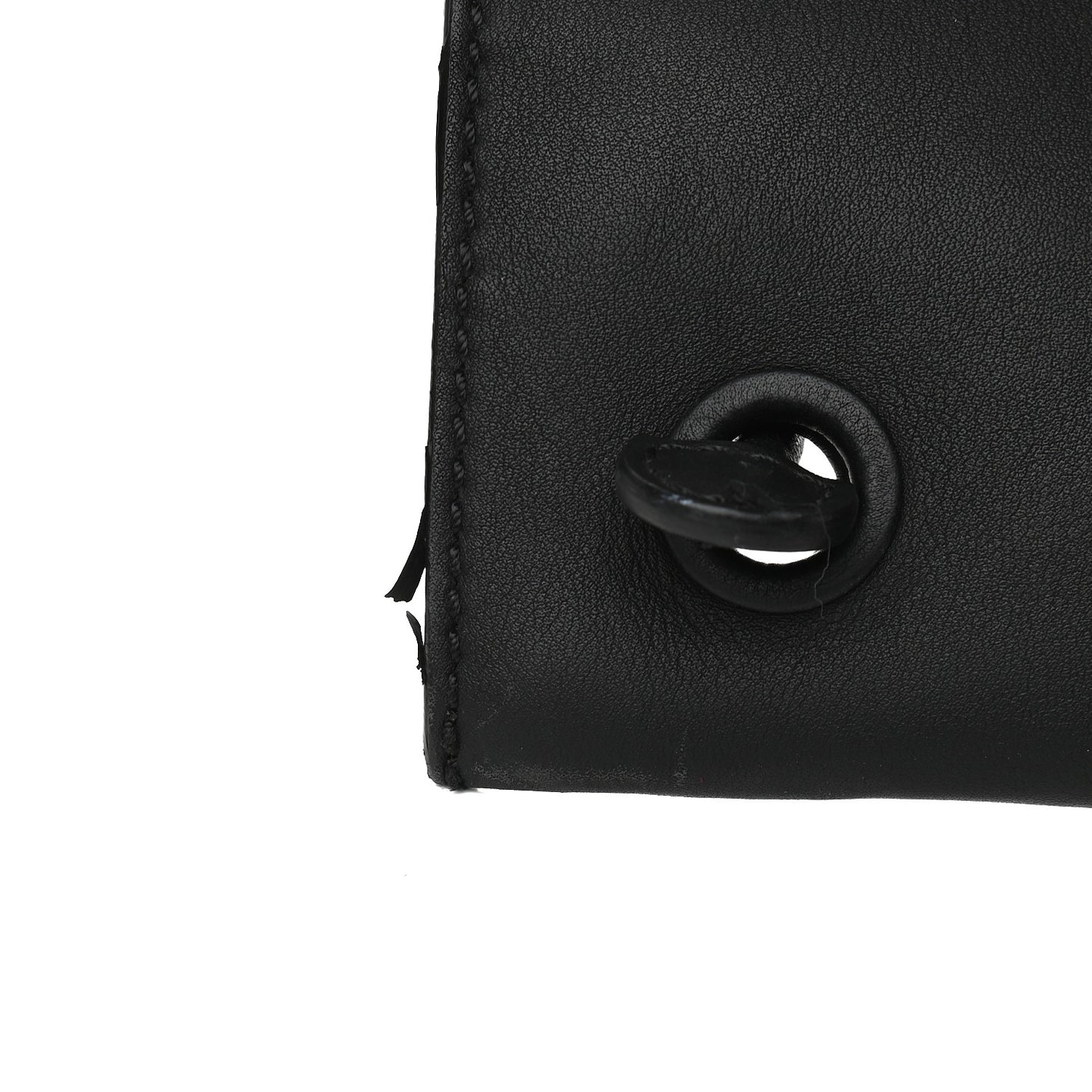 Soft Calfskin Graffiti Drawstring Backpack Black