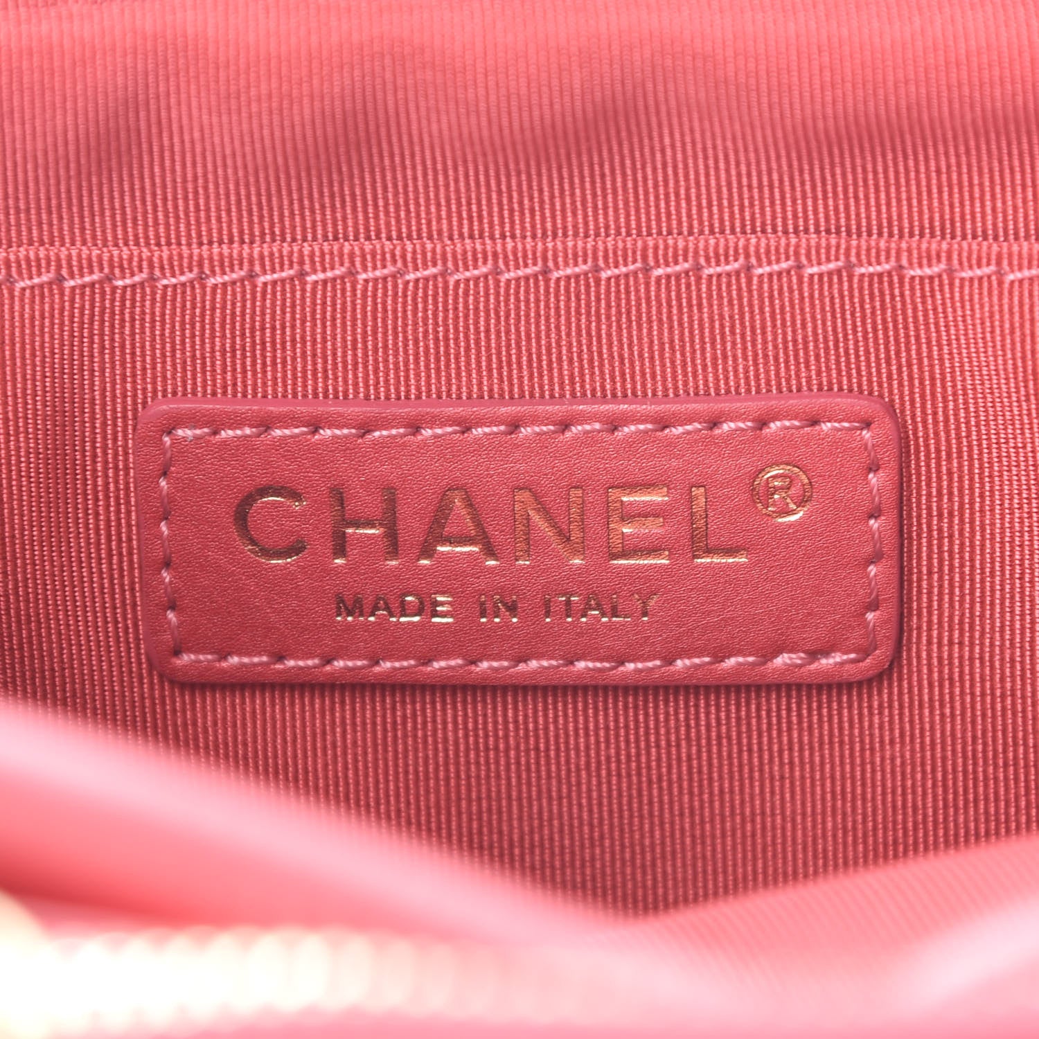 Chanel Calfskin Quilted Day Trips Camera Case Pink 6 of 9