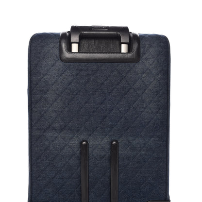 Chanel Denim Quilted Coco Cuba Charms Trolley 9 of 21