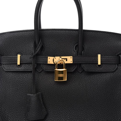 Hermes Togo Birkin 25 Black 33 of 36