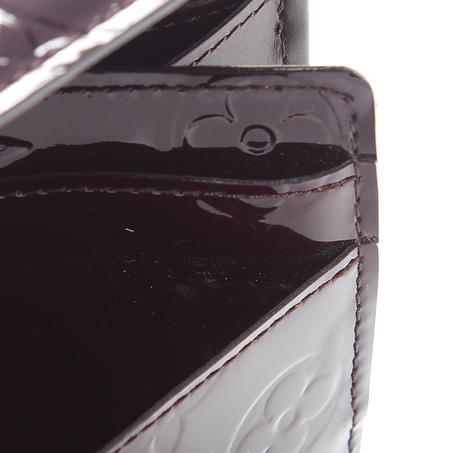 Louis Vuitton Vernis Sarah Wallet NM Amarante 9 of 10