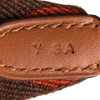 Hermes Toile Swift 25mm Sangle Flipperball Shoulder Strap Noisette Cuivre Gold 5 of 5