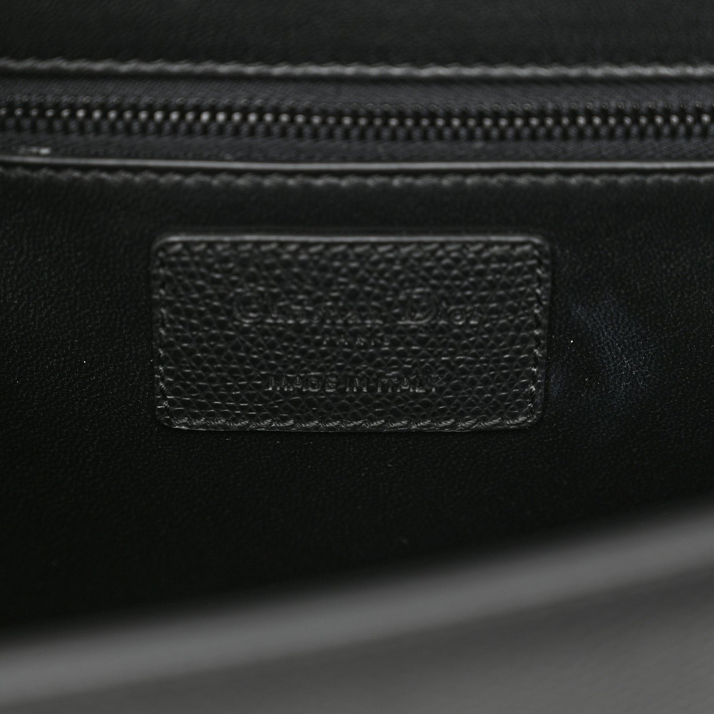 30 Montaigne Flap Bag Black