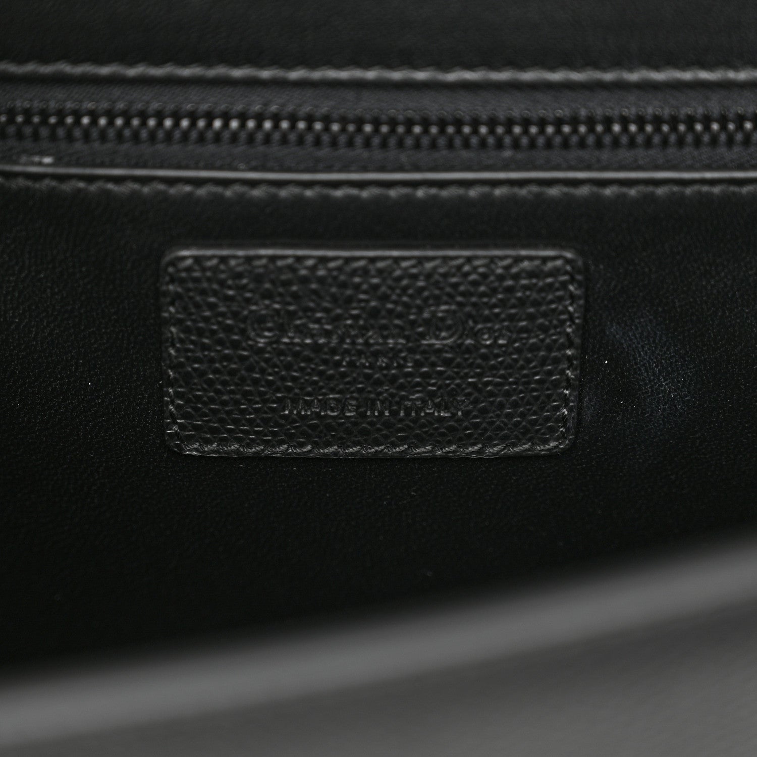 Christian Dior 30 Montaigne Flap Bag Black 6 of 12