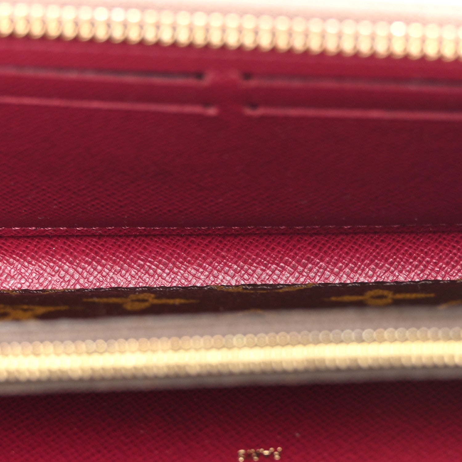 Louis Vuitton Monogram Clemence Wallet Fuchsia 5 of 9