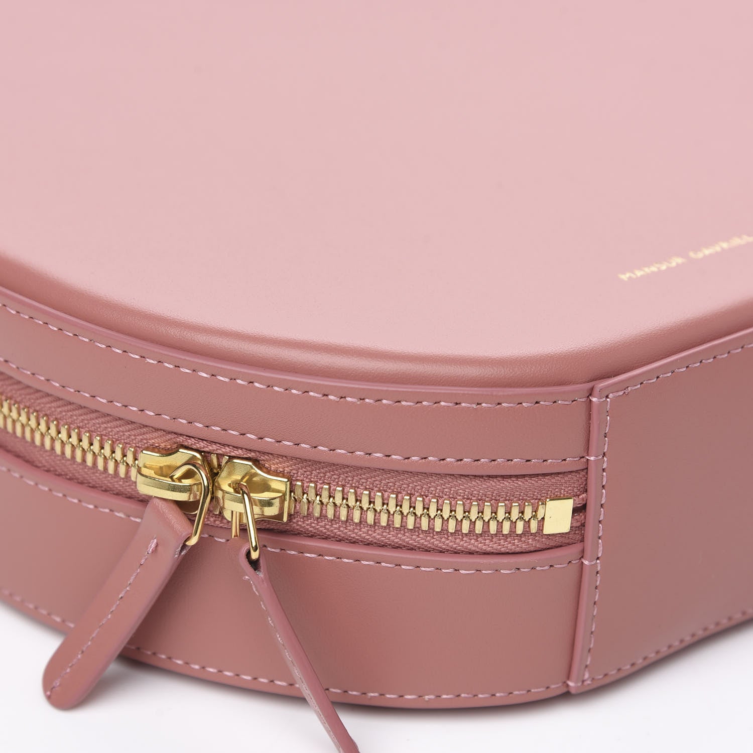 Mansur Gavriel Calfskin Circle Crossbody Blush 6 of 8