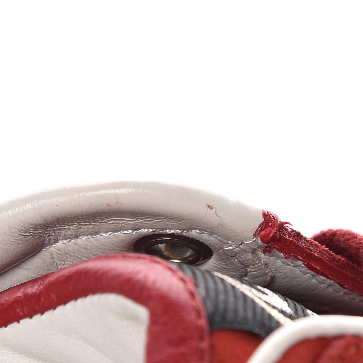 Nappa Moorea Mens Prince Interlocking G Sneakers 14.5 Rosso