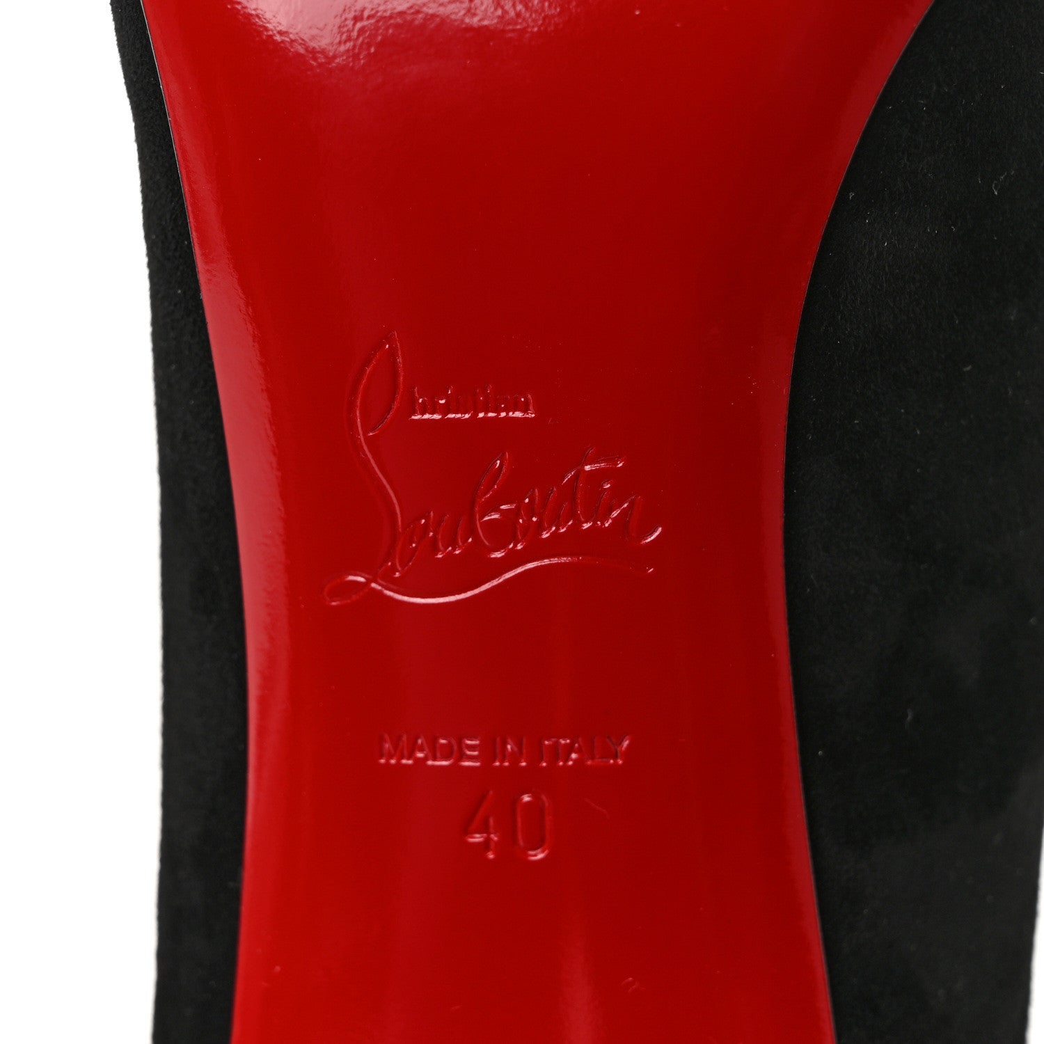Christian Louboutin Veau Velours So Kate 85 Pumps 40 Black 6 of 8