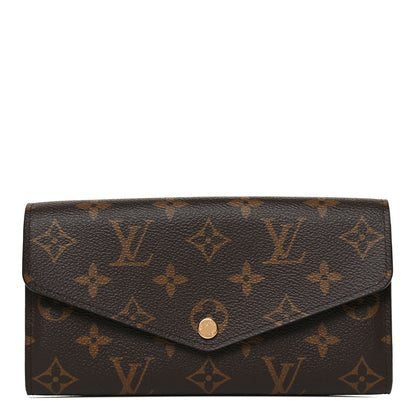 Louis Vuitton Monogram Sarah Wallet NM 1 of 9