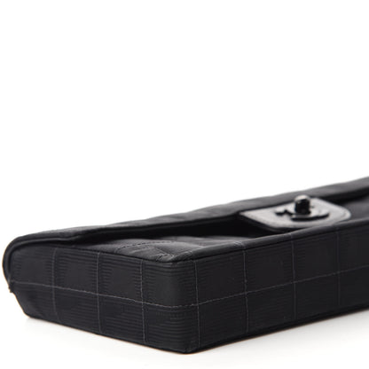 Chanel Nylon Travel East West Flap Black 6 of 14