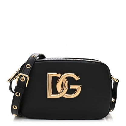 Dolce & Gabbana Calfskin 3.5 Camera Crossbody Bag Black 1 of 7
