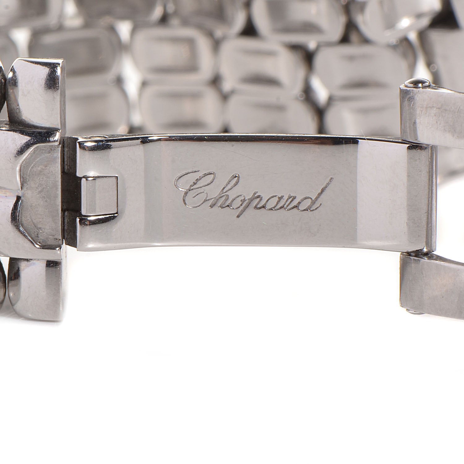 Chopard Stainless Steel 5 Diamond 26mm Happy Sport Quartz Watch 6 of 7