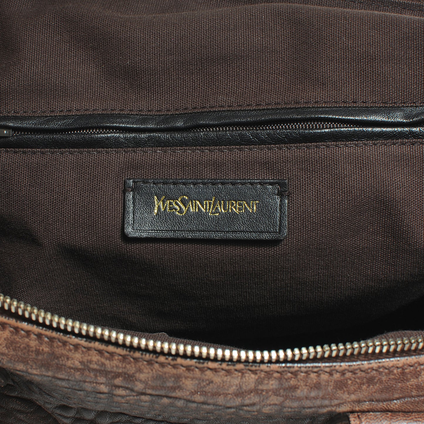 Pebbled Lambskin Medium Easy Sac Brown