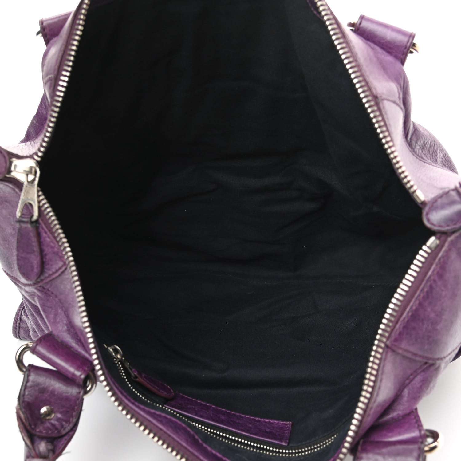 Balenciaga Agneau Giant 21 Silver Hardware Work Raisin 5 of 18